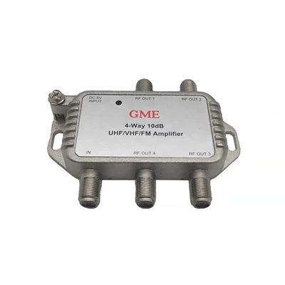 What is the working principle of a cable TV amplifier?