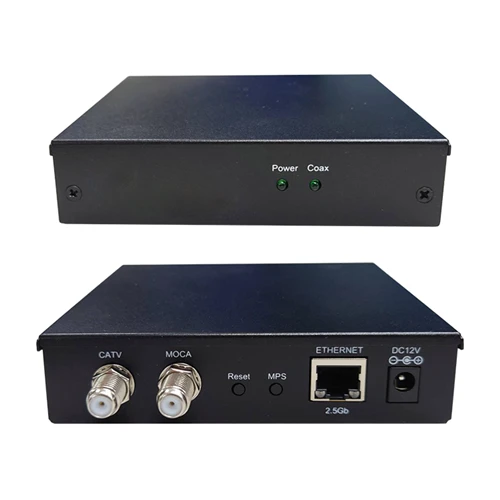 MoCA 2.5 coax‑to‑Ethernet adapters turn your existing coaxial cables into a g...
