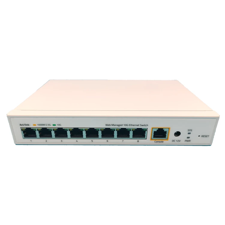 Layer3 8-portMulti-GigSwitch