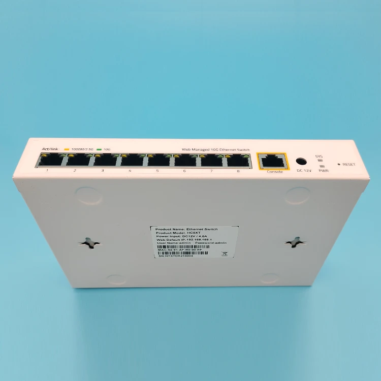 Layer3 8-portMulti-GigSwitch