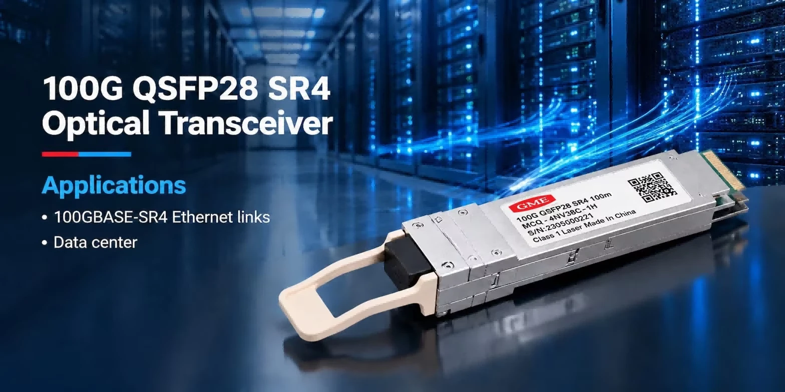 100G QSFP28 SR4 Optical Transceiver 100G QSFP28 SR4 Optical Transceiver